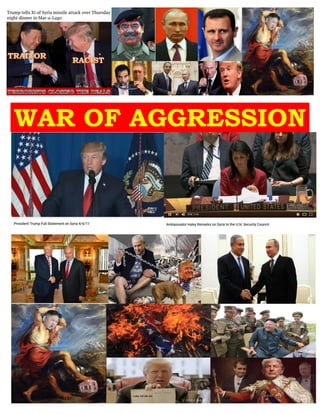 WAR OF AGGRESSION
 