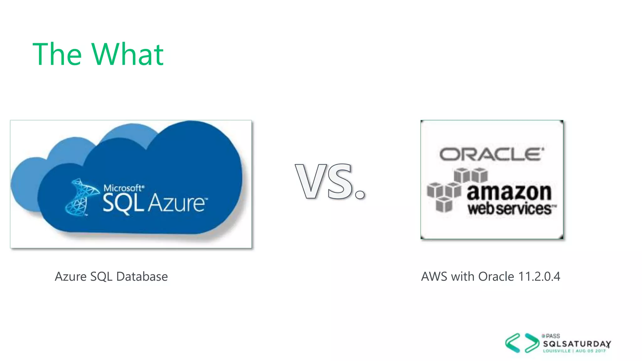 Oracle vs. SQL Server- War of the Indices | PPT