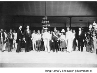 King Rama V and Dutch government at
 