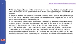 Understanding GPU Warps and High Performance Computing Concepts | PPTX
