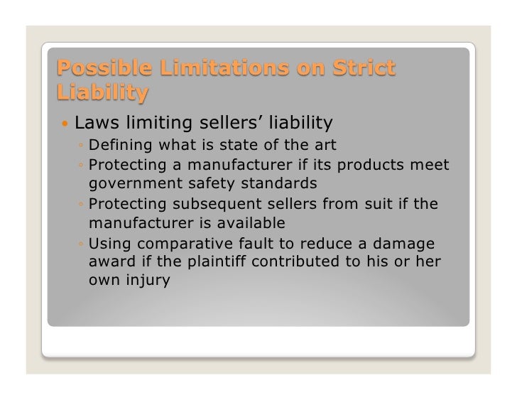 Warranties and Product Liability