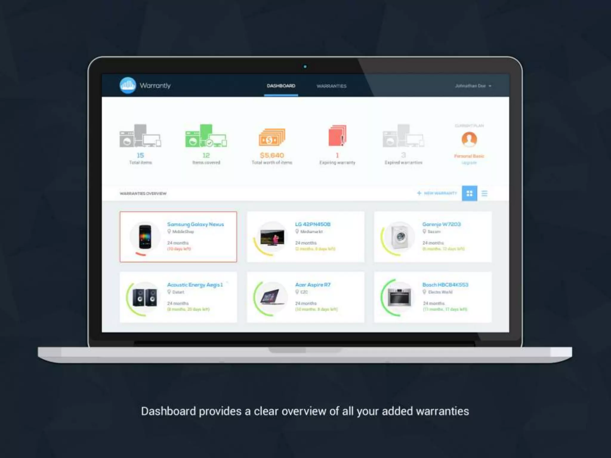 Warrantly - Cloud Warranty Management Platform