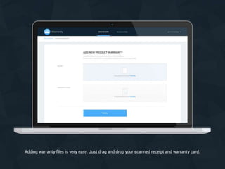 Warrantly - Cloud Warranty Management Platform