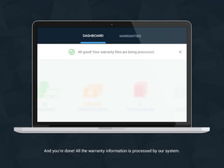 Warrantly - Cloud Warranty Management Platform