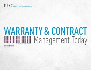WARRANTY & CONTRACT
Management TodayMADE IN THE USA
3011417443-0014587-63247412
 