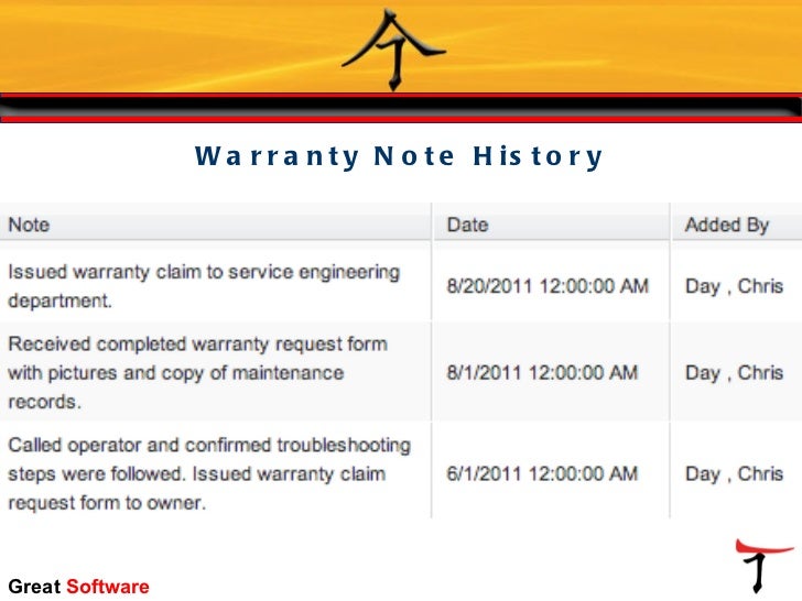 Warranty Software Warranty Management Software