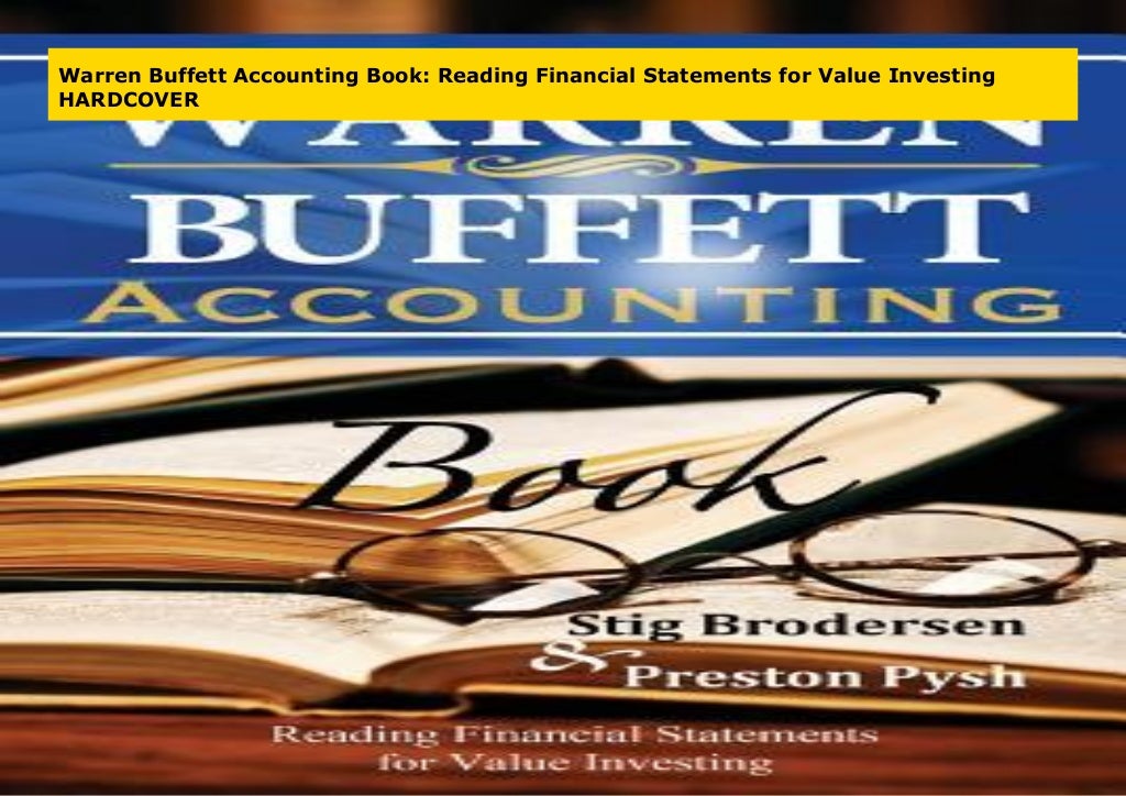 Warren Buffett Accounting Book Reading Financial Statements for Value