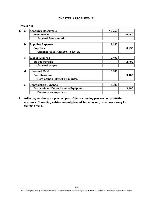 Chapter 3 Answers