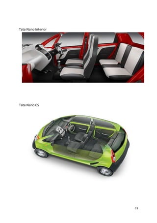 13
Tata Nano Interior
Tata Nano CS
 
