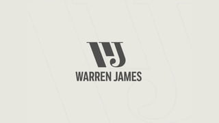 Warren James Pitch Deck