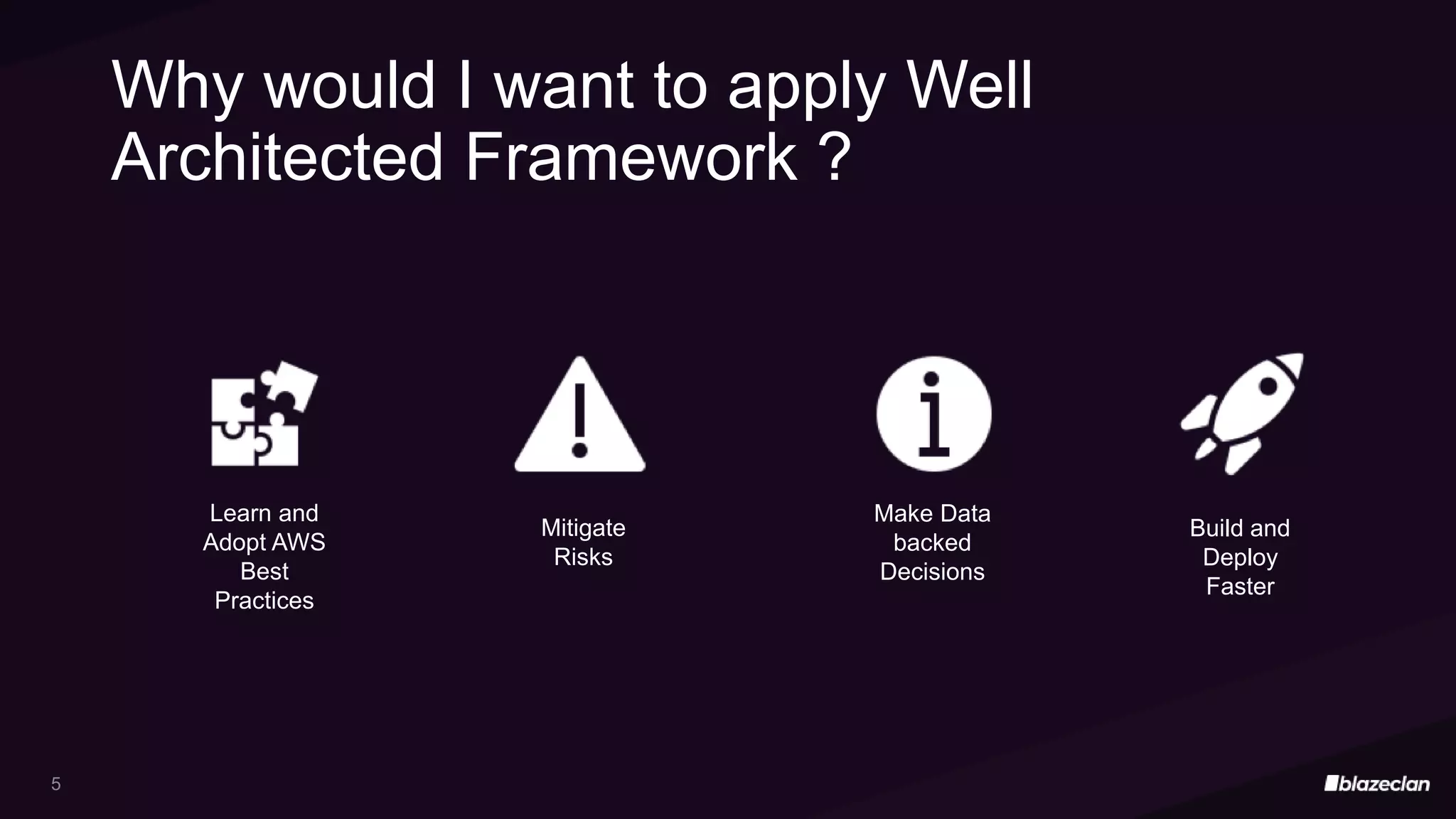 AWS Well Architected Framework - Walk Through | PPTX