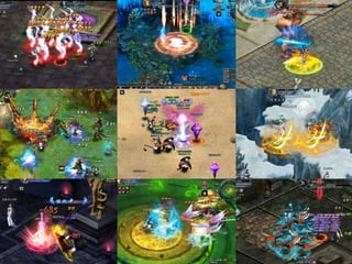Battle System
Players can move in eight directions. They can
fight continuously and change outfit. Enemies may
feel dizzy, stiff or even freezed.
 