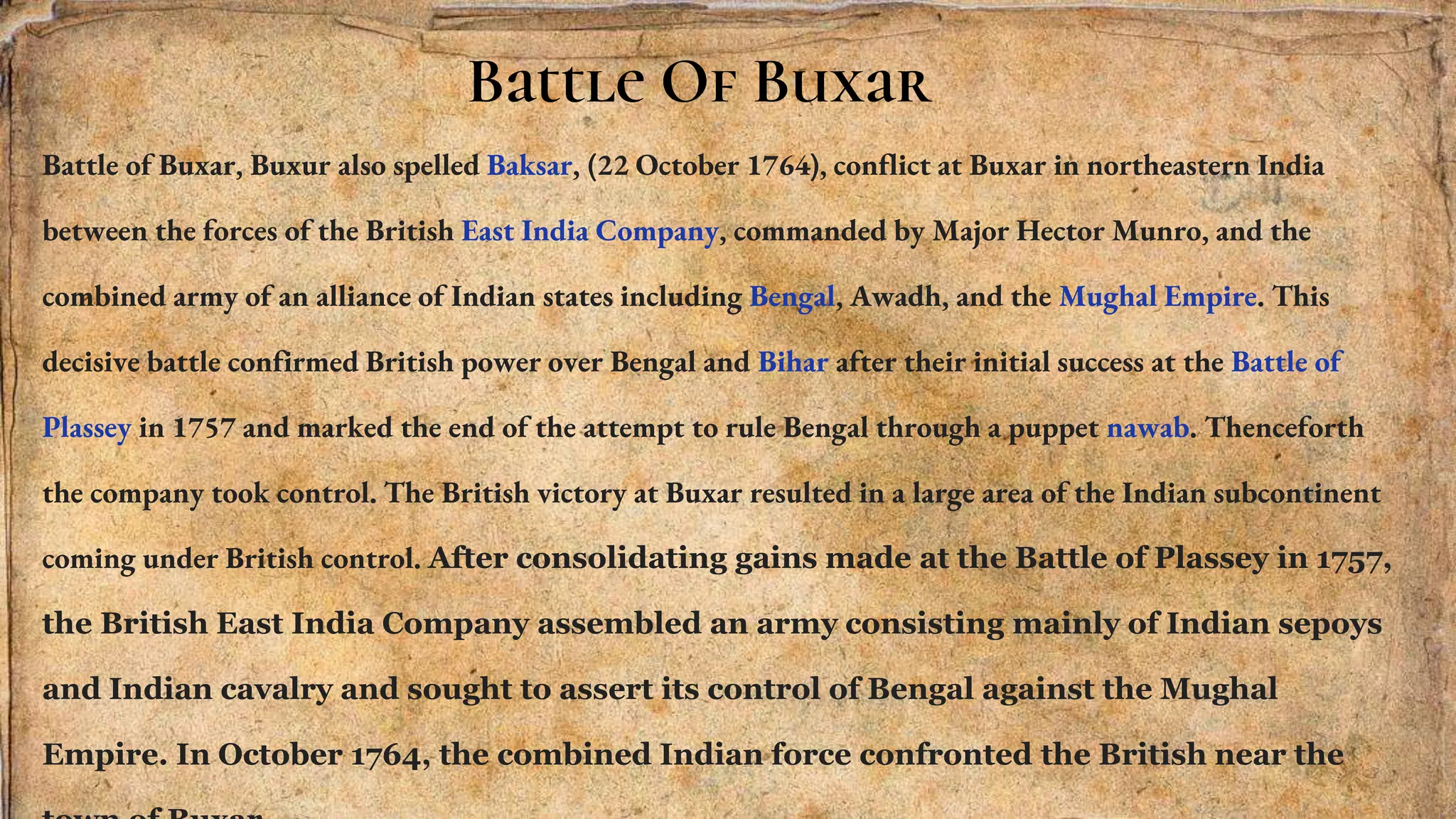 Wars of the East India Company | PPTX