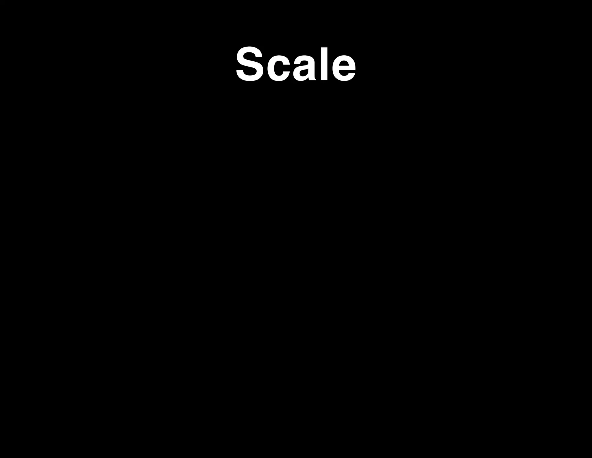 Scale

 
