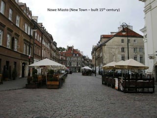 NoweMiasto (New Town – built 15th century)