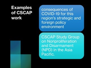 Sphere Cscap Cooperation between ASEAN military civil academic in international ...