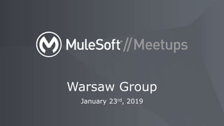 January 23rd, 2019
Warsaw Group
 