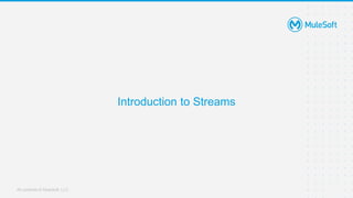 Warsaw MuleSoft Meetup #12 Effective Streaming | PPTX