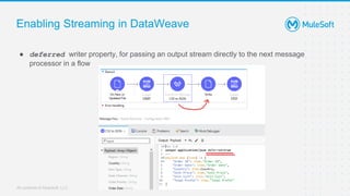 Warsaw MuleSoft Meetup #12 Effective Streaming | PPTX