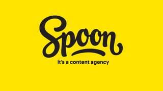 it’s a content agency
 