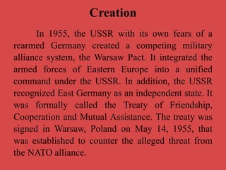 Warsaw Pact | PPT