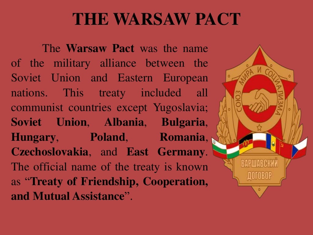 Warsaw Pact