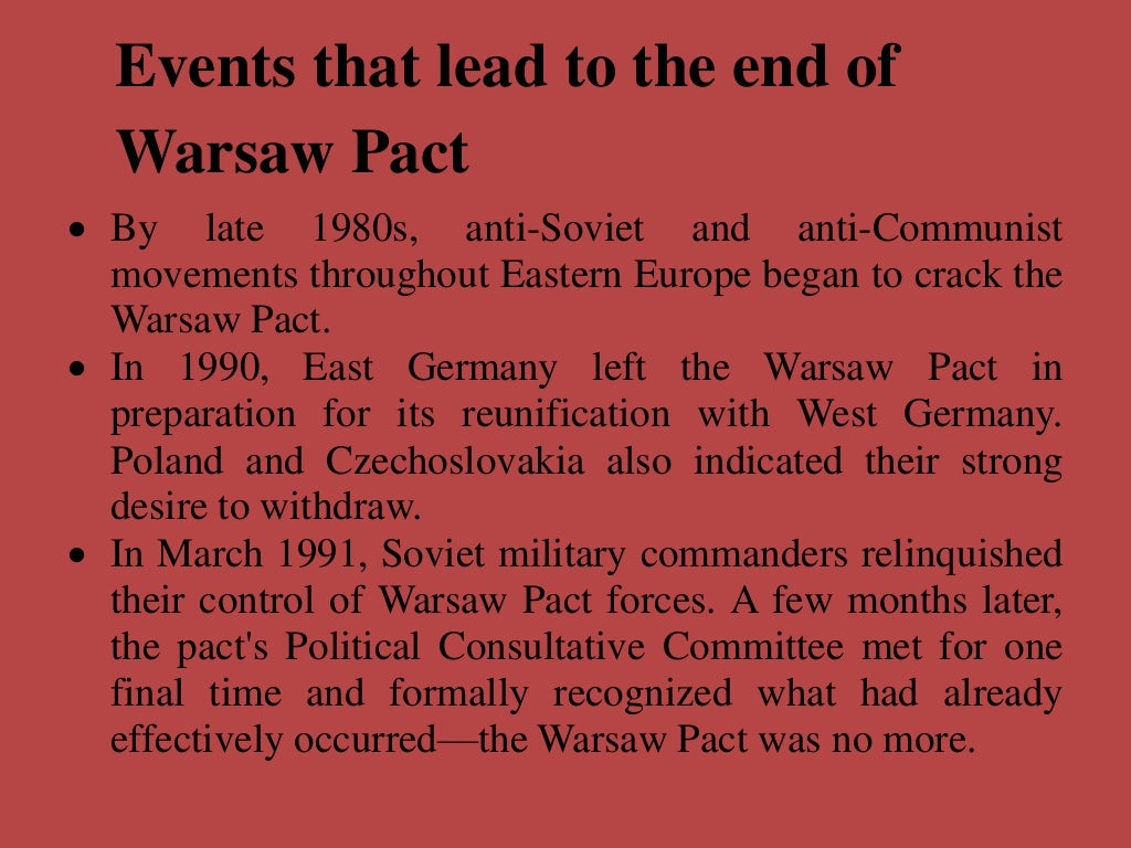 Warsaw Pact