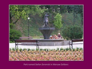 Park named Stefan Zeromski in Warsaw Zoliborz