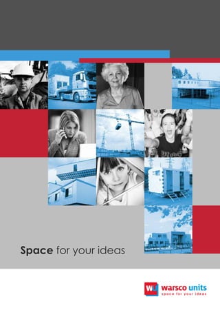 Space for your ideas
 