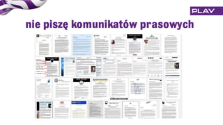 R.I.P PR, blog Play.