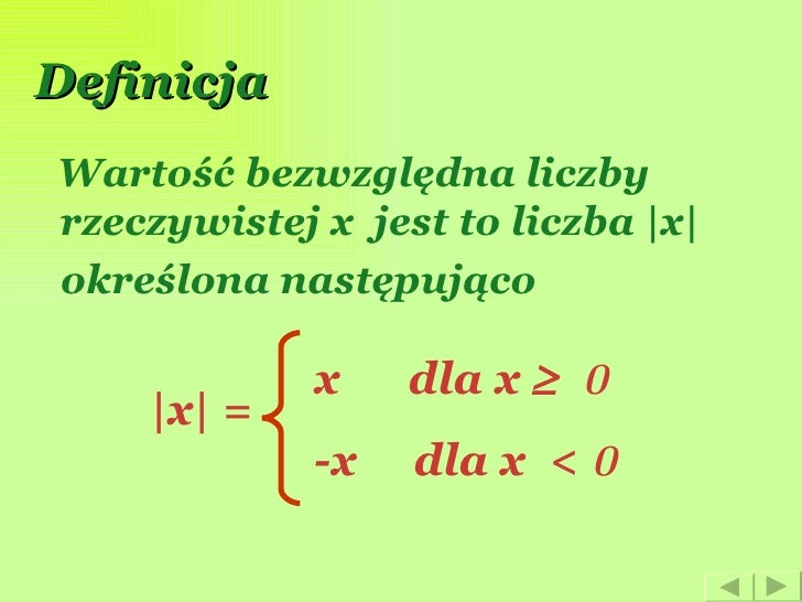 Wartość BezwzglęDna Liczby