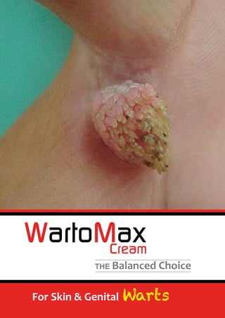 THE Balanced Choice
For Skin & Genital Warts
 