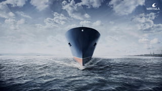 Wartsila smart voyage optimisation overview