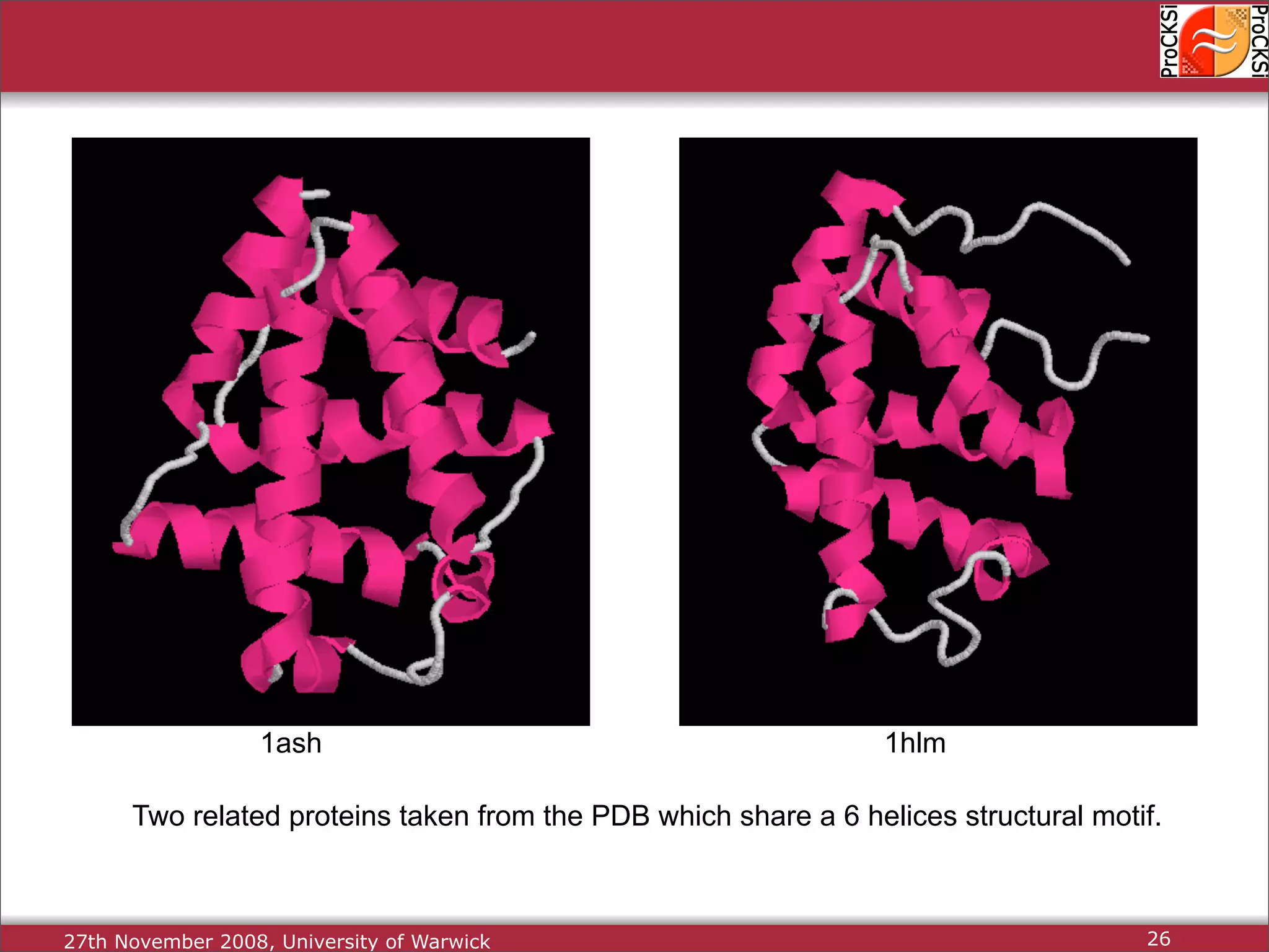 Protein Structure Alignment and Comparison