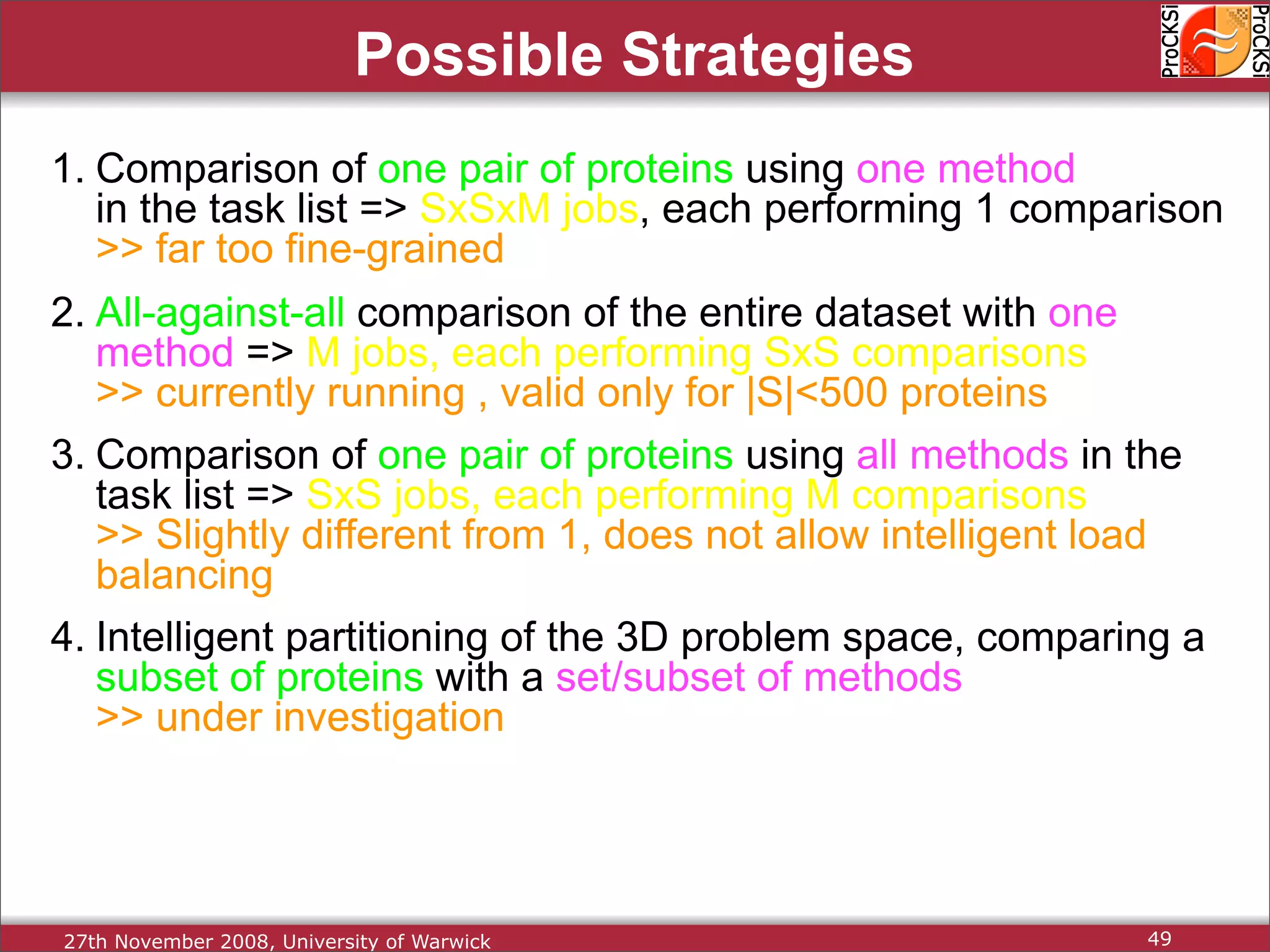 Protein Structure Alignment and Comparison