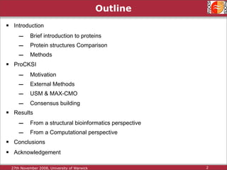 Protein Structure Alignment and Comparison