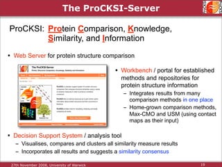 Protein Structure Alignment and Comparison