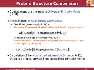Protein Structure Alignment and Comparison