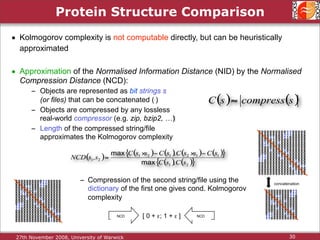 Protein Structure Alignment and Comparison
