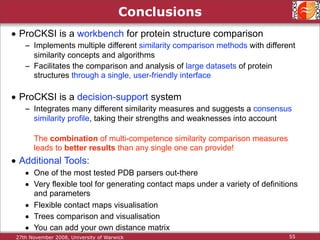 Protein Structure Alignment and Comparison