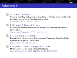 Approximate Bayesian computation for the Ising/Potts model | PDF