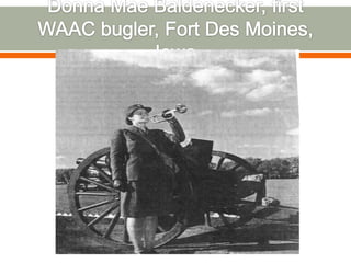 	Education: two years of high school or passing a mental alertness test where aptitude rating shows 	equivalent ability (The mental alertness test took about an hour. Applicants had to choose the right 	answer for the question out of four given answers)