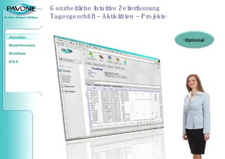 Ganzheitliche Intuitive Zeiterfassung Tagesgeschäft – Aktivitäten – Projekte 