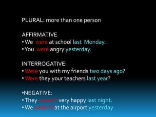 Was were | PPTX