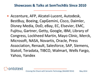 Crossing the Chasm with Semantic Technology | PDF