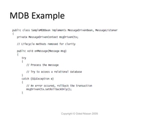 MDB Example

Copyright © Oded Nissan 2009

 