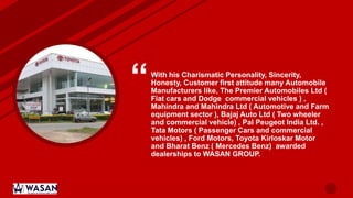 Wasan System About Wasan Group | PPTX