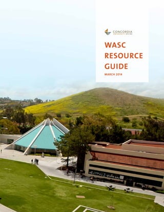 WASC
resource
guide
March 2014
 