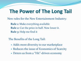The Concept of the Long Tail Theory | PPTX