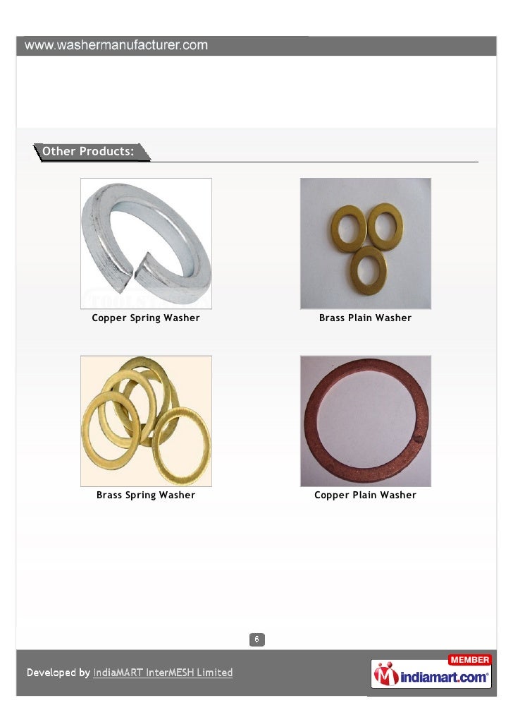 Roshan Engineers, New Delhi, Metal Plain Washer